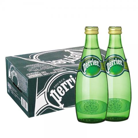 巴黎水（Perrier）天然气泡矿泉...